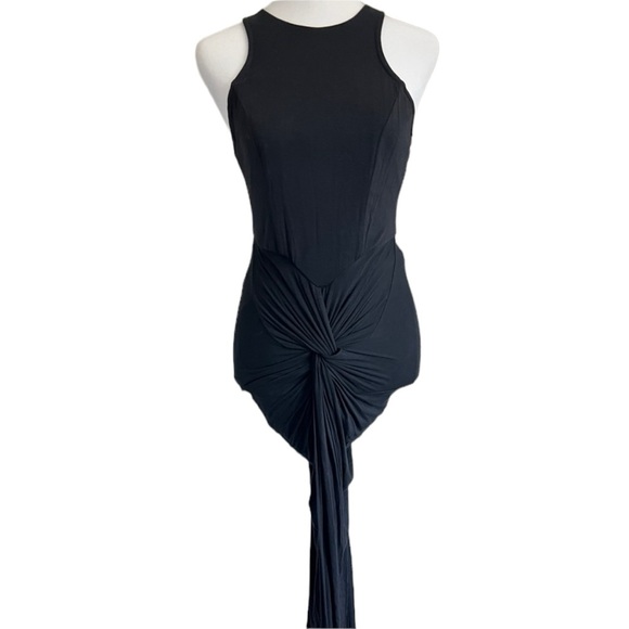 CALLIE MAC BLACK BODYCON DRESS - Picture 1 of 6